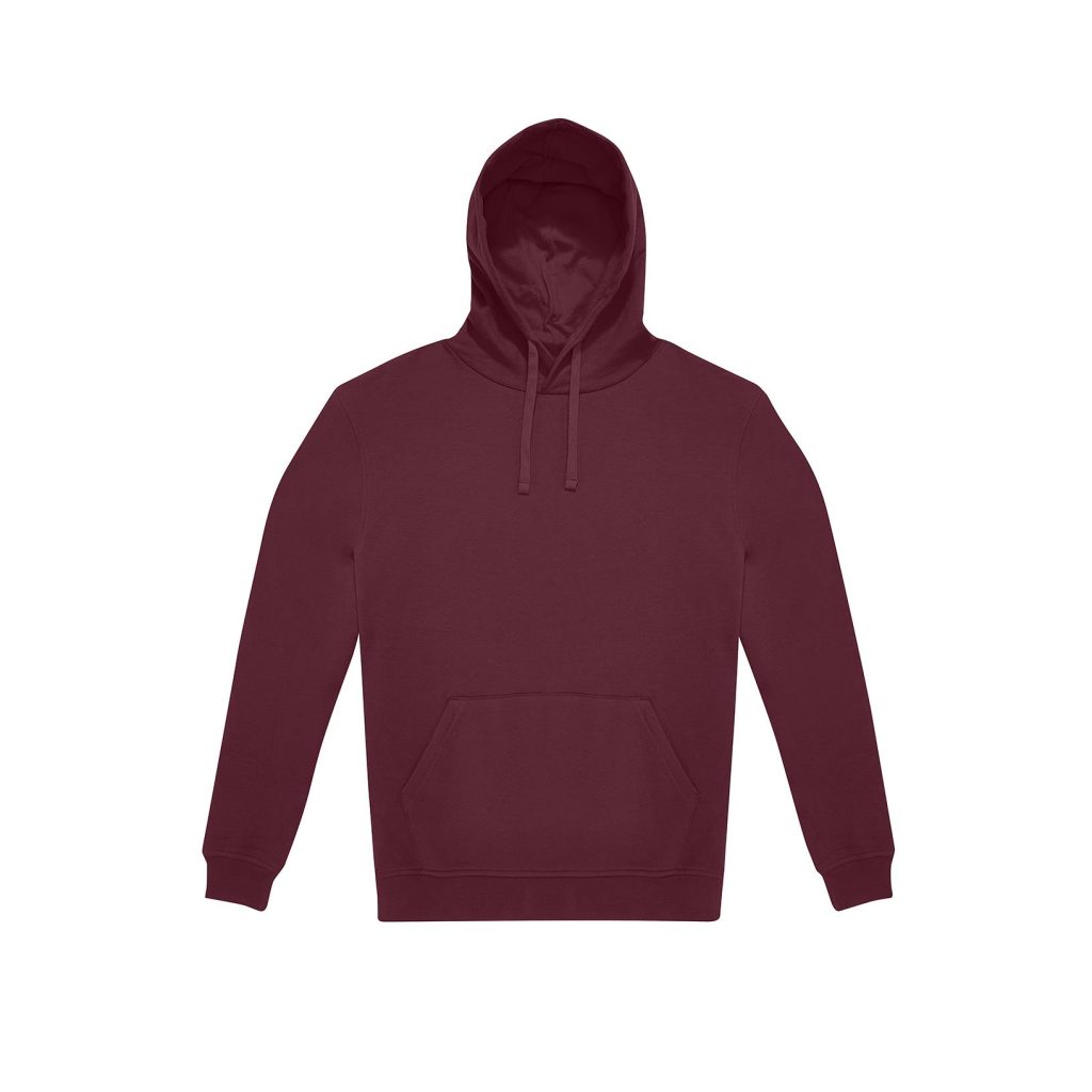 B&C ID.333 Hoodie, Burgundy, S
