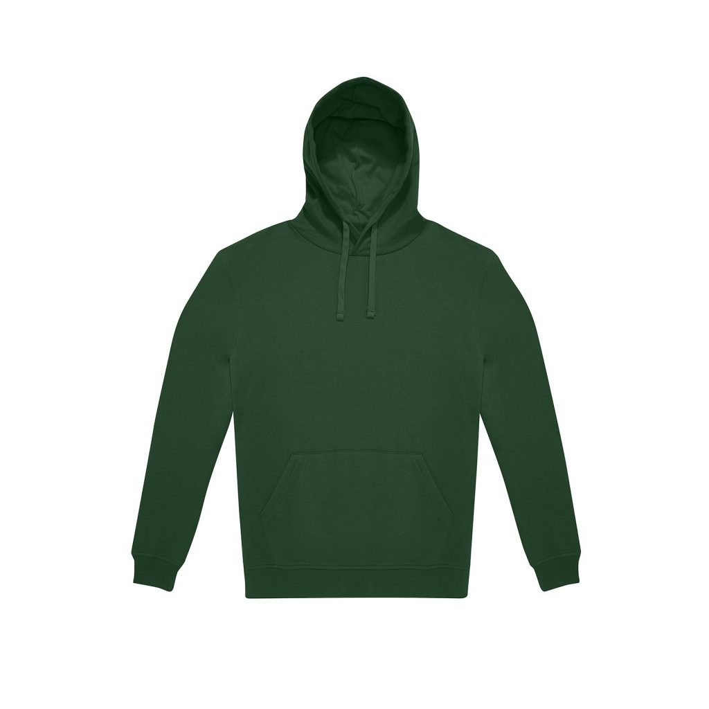 B&C ID.333 Hoodie, Bottle Green, XS