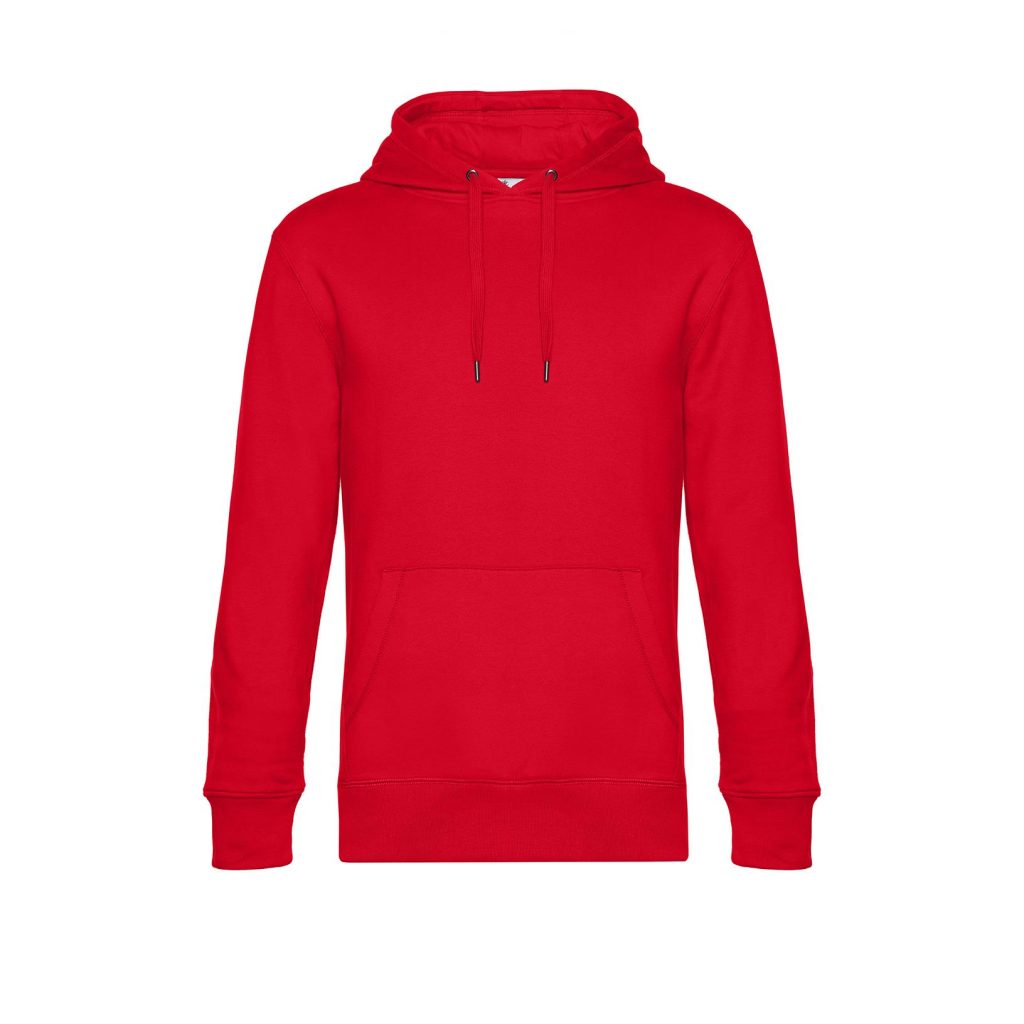 B&C KING Hoodie, Red, XS