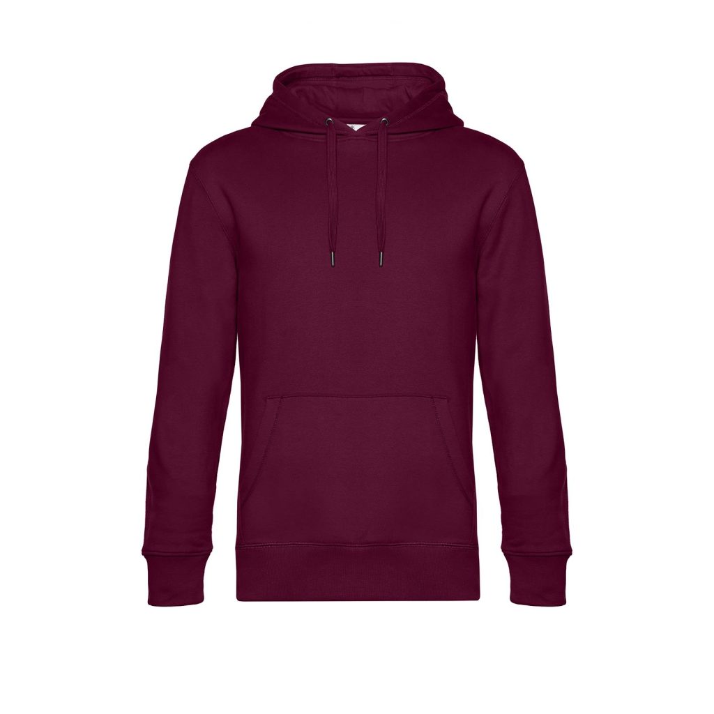 B&C KING Hoodie, Dark Cherry, XS