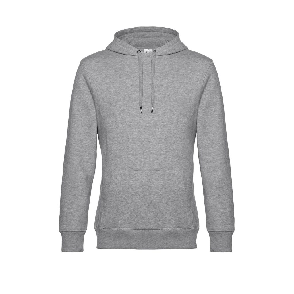 B&C KING Hoodie, Heather Grey, XS