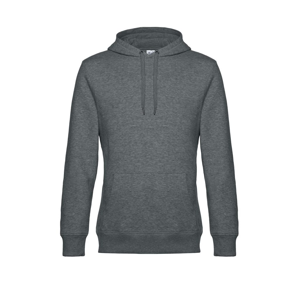 B&C KING Hoodie, Heather Mid Grey, XS