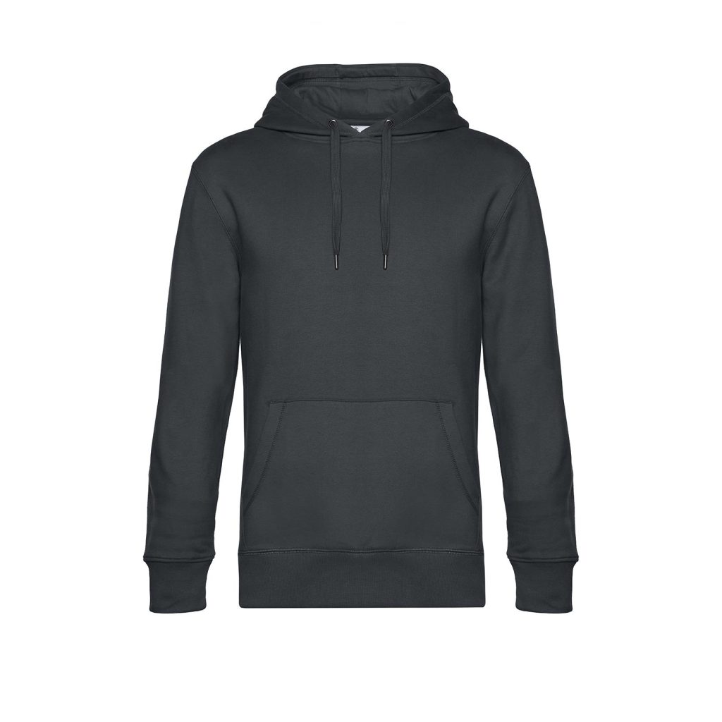 B&C KING Hoodie, Asphalt, XS