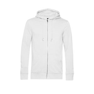 B&C Inspire Zipped Hood_° White, XS