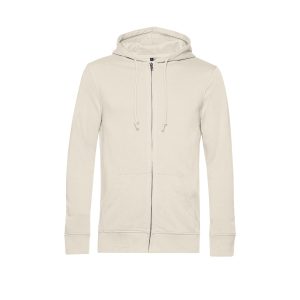 B&C Inspire Zipped Hood_° Off White, XS