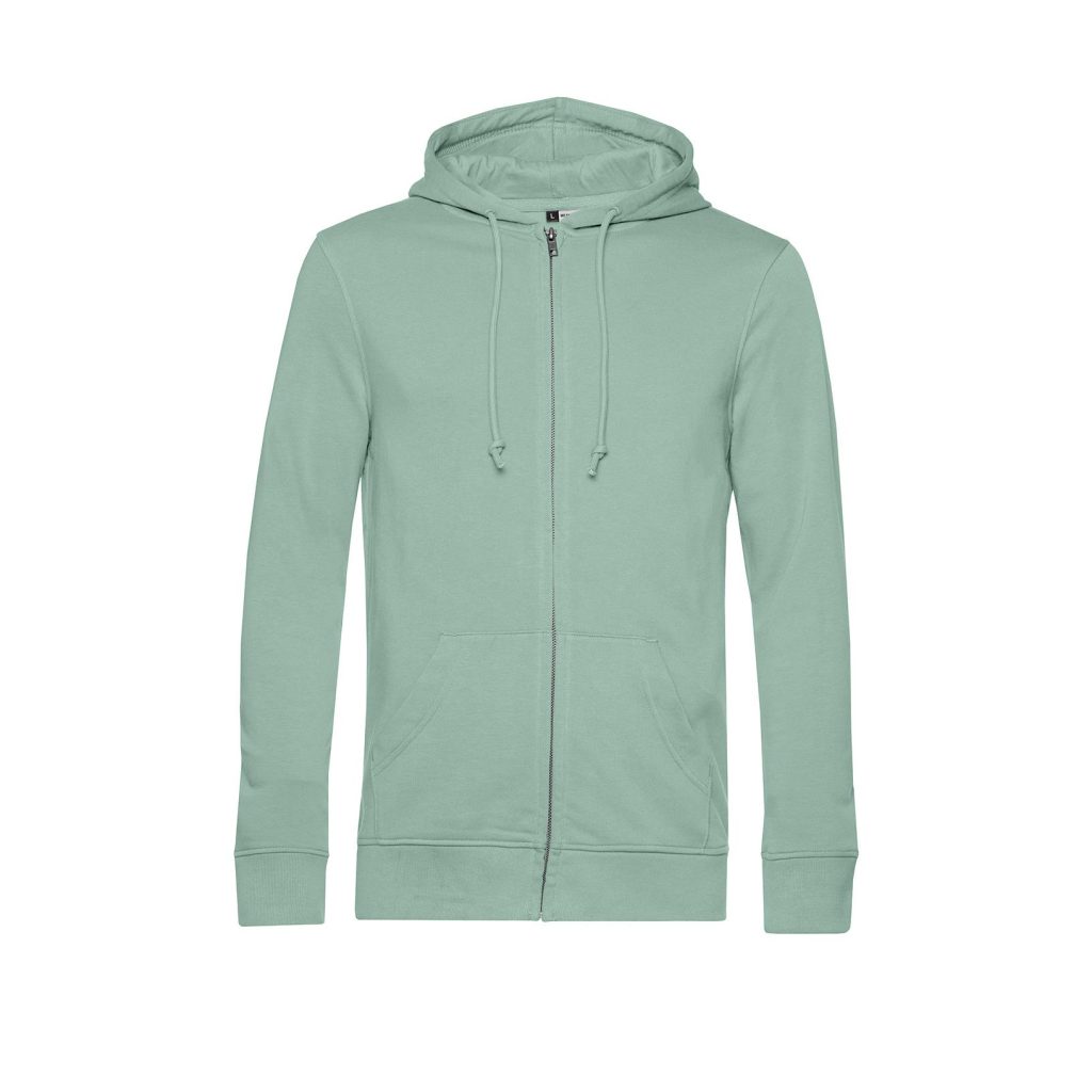 B&C Inspire Zipped Hood_° Sage, XS