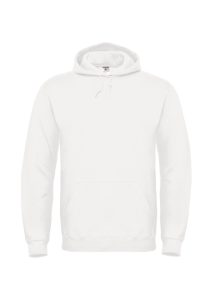 B&C ID.003 Hoodie Sweater, White, S