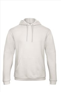 B&C ID.203 Hoodie Sweatshirt 50/50, White, XS