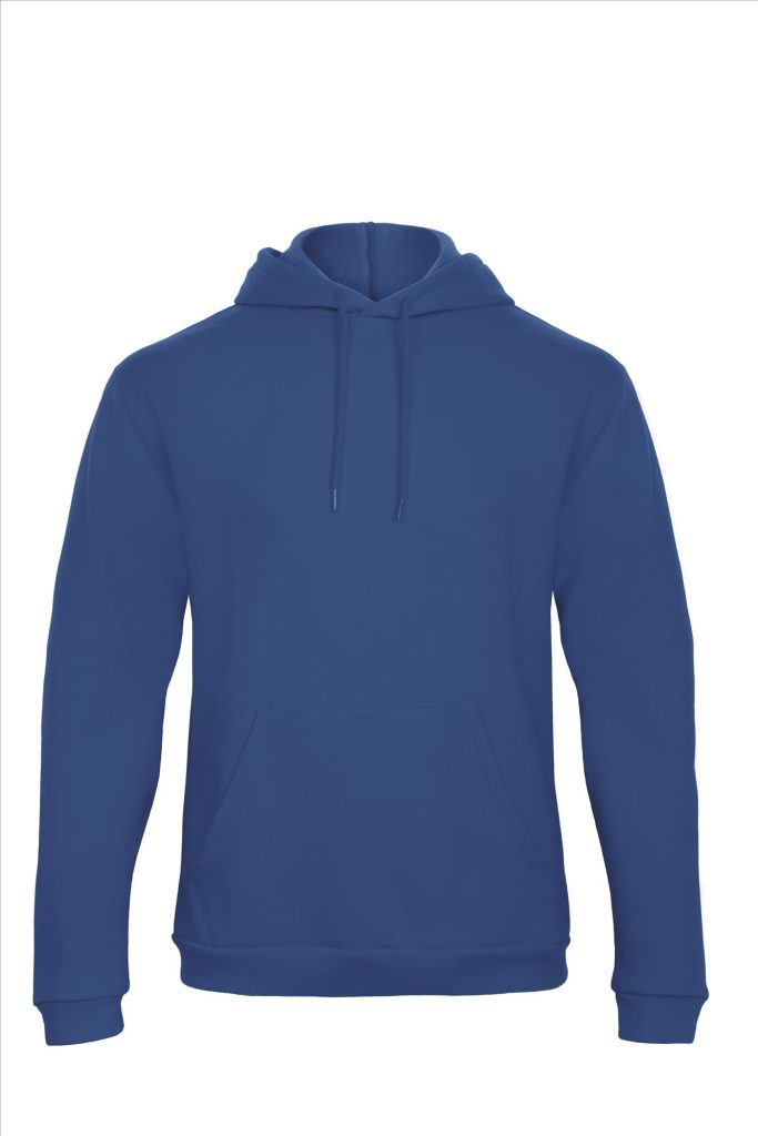B&C ID.203 Hoodie Sweatshirt 50/50, Royal Blue, XS