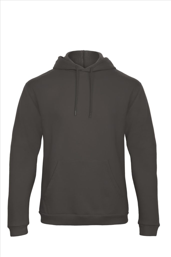 B&C ID.203 Hoodie Sweatshirt 50/50, Anthracite, S