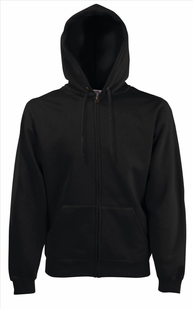 FOTL Premium Hoodie Sweater Jas, Black, S