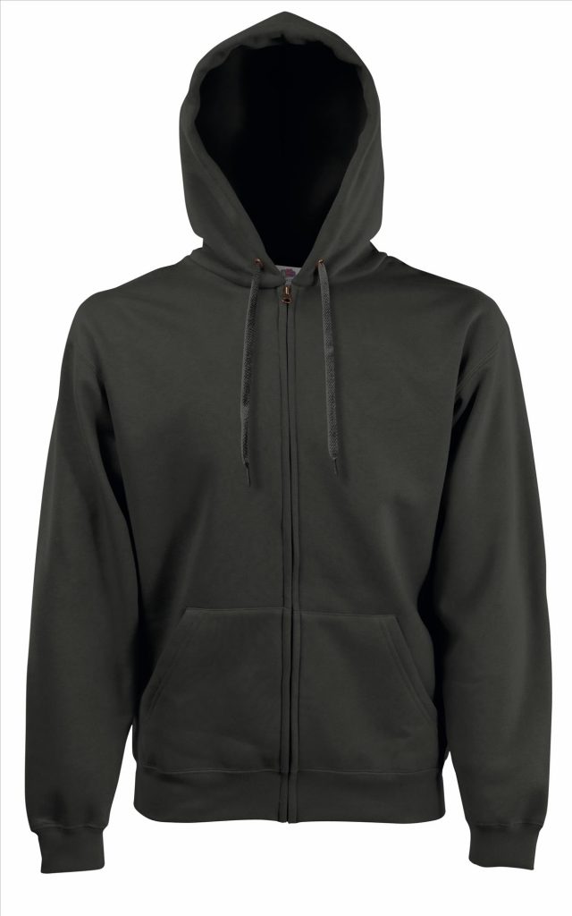 FOTL Premium Hoodie Sweater Jas, Charcoal, S