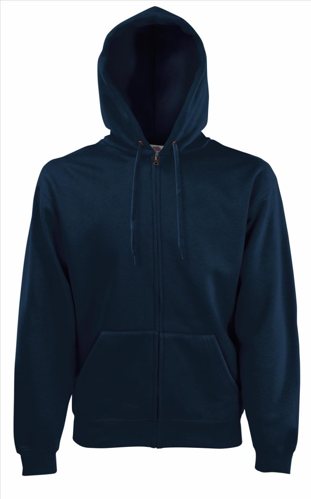 FOTL Premium Hoodie Sweater Jas, Deep Navy, S