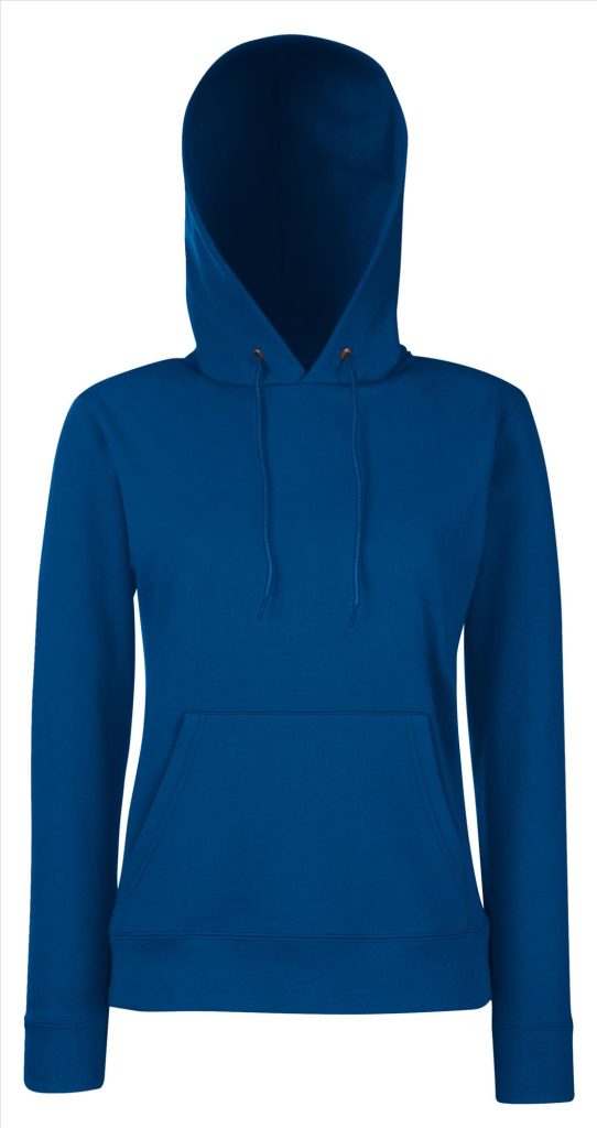 FOTL Lady-Fit Classic Hoodie Sweater, Navy, XS