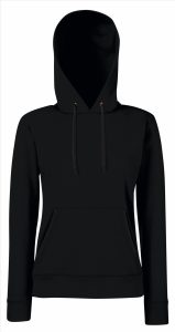 FOTL Lady-Fit Classic Hoodie Sweater, Black, XS