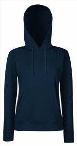 FOTL Lady-Fit Classic Hoodie Sweater, Deep Navy, XS