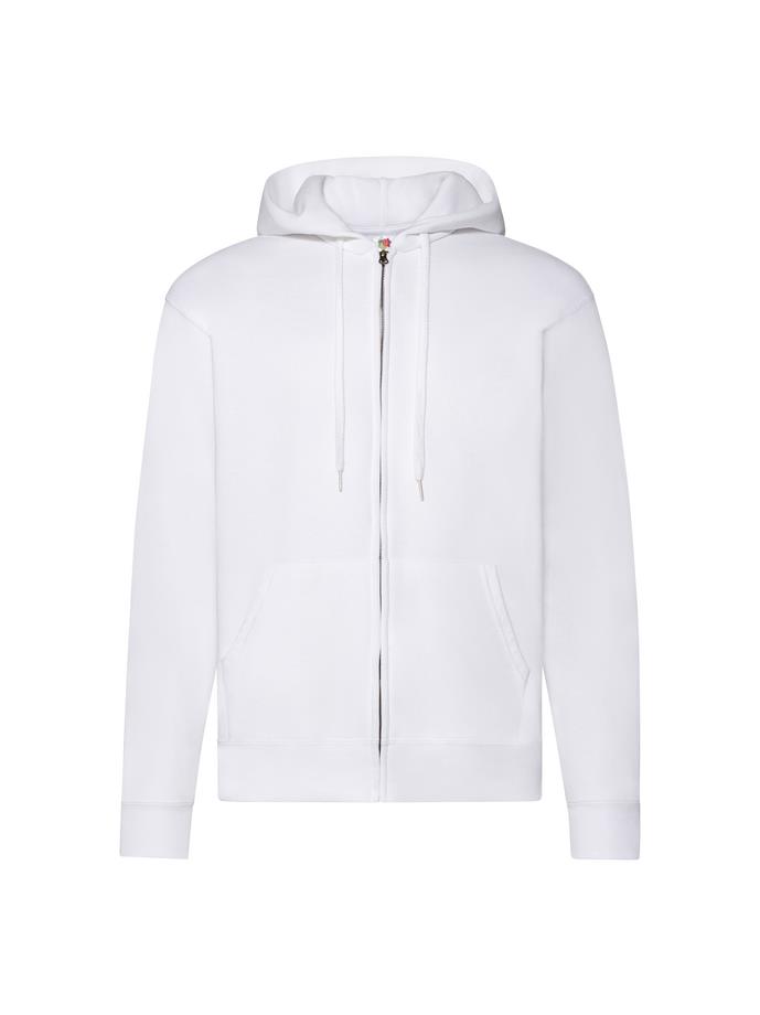 FOTL Classic Hoodie Sweater Jas, White, S