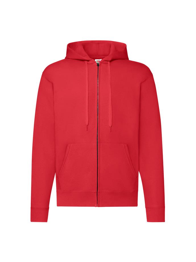 FOTL Classic Hoodie Sweater Jas, Red, S
