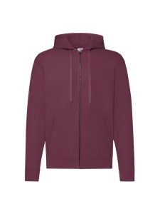 FOTL Classic Hoodie Sweater Jas, Burgundy, S