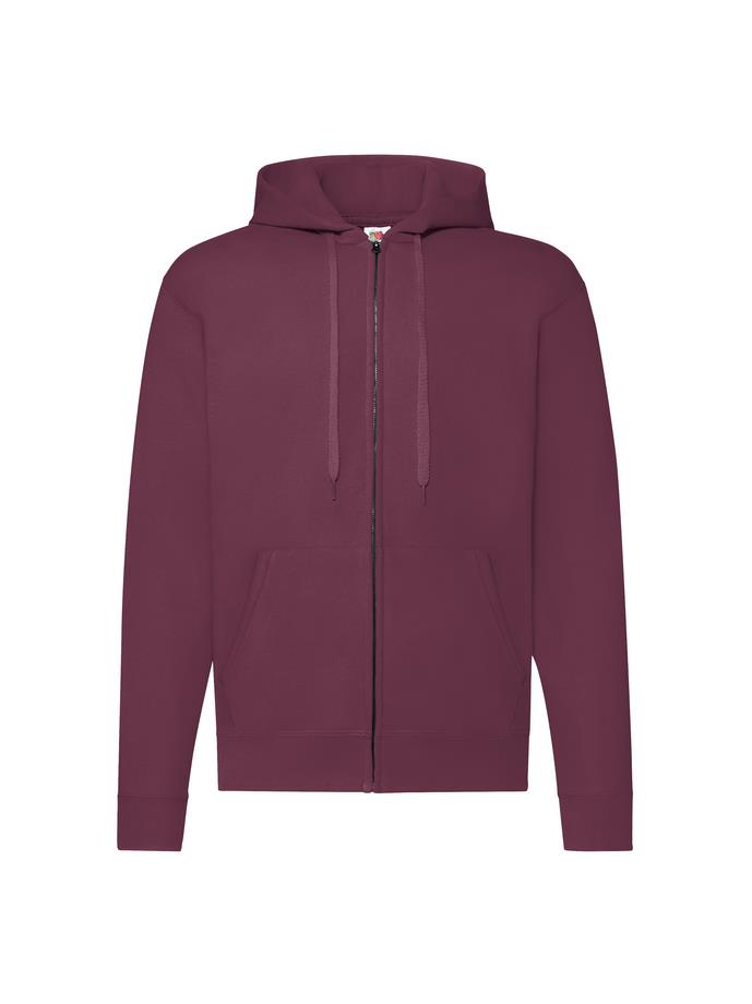 FOTL Classic Hoodie Sweater Jas, Burgundy, S