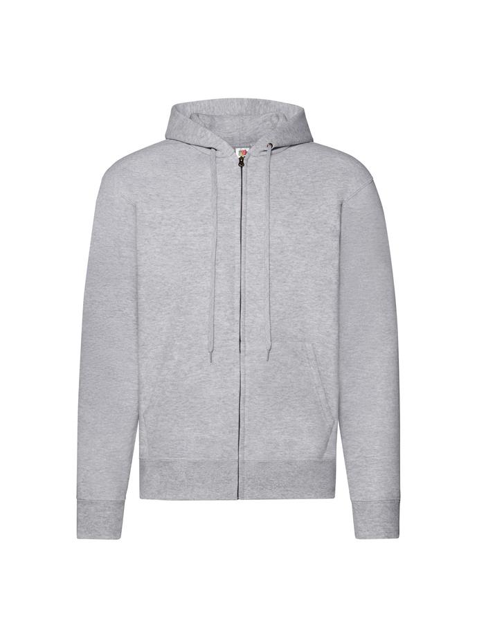 FOTL Classic Hoodie Sweater Jas, Heather Grey, S