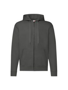 FOTL Classic Hoodie Sweater Jas, Light Graphite, S