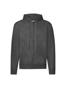 FOTL Classic Hoodie Sweater Jas, Dark Heather Grey, S