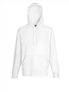 FOTL Lightweight Hoodie Sweater, White, S