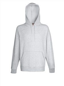 FOTL Lightweight Hoodie Sweater, Heather Grey, S