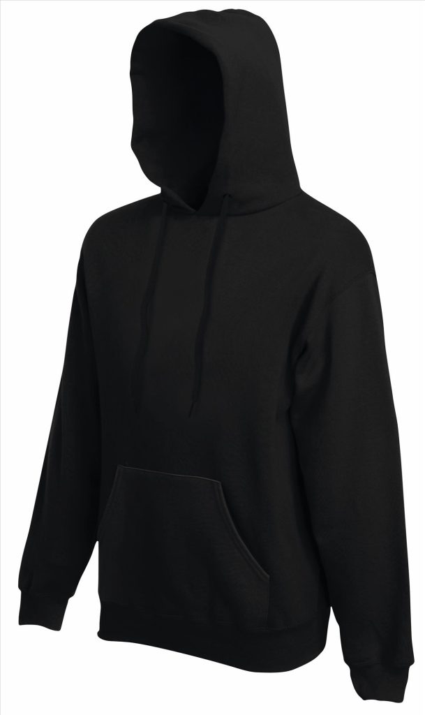 FOTL Premium Hoodie Sweater, Black, S