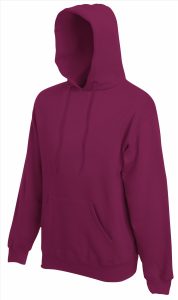 FOTL Premium Hoodie Sweater, Burgundy, S