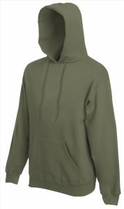 FOTL Premium Hoodie Sweater, Classic Olive, S
