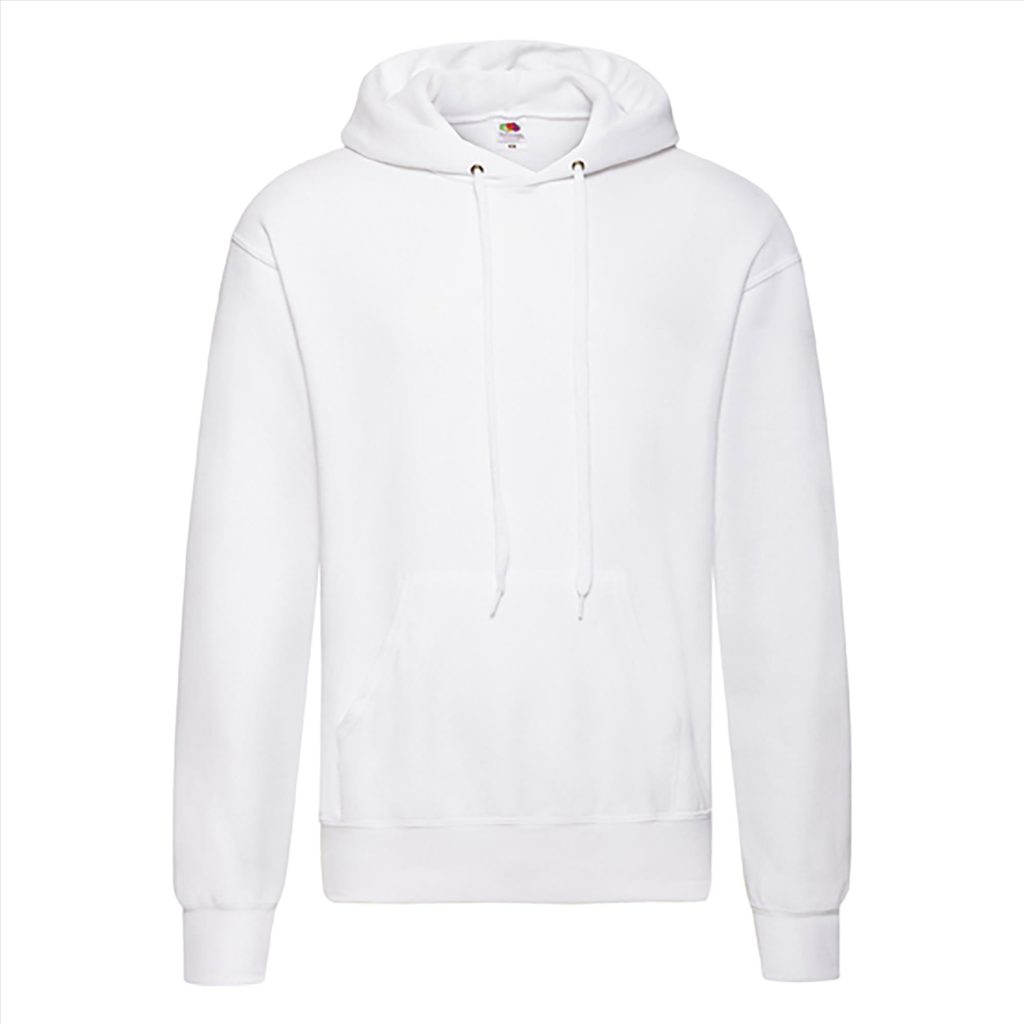 FOTL Classic Hoodie Sweater, White, S