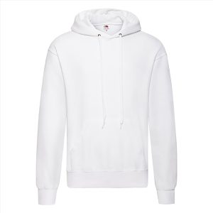 FOTL Classic Hoodie Sweater, White, S