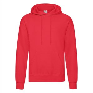 FOTL Classic Hoodie Sweater, Red, S