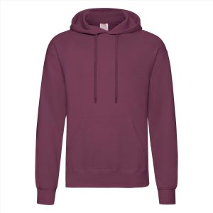 FOTL Classic Hoodie Sweater, Burgundy, S