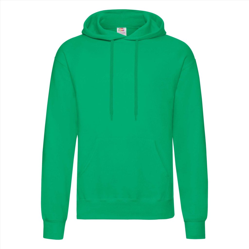 FOTL Classic Hoodie Sweater, Kelly Green, S
