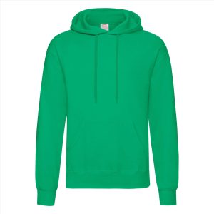 FOTL Classic Hoodie Sweater, Kelly Green, S