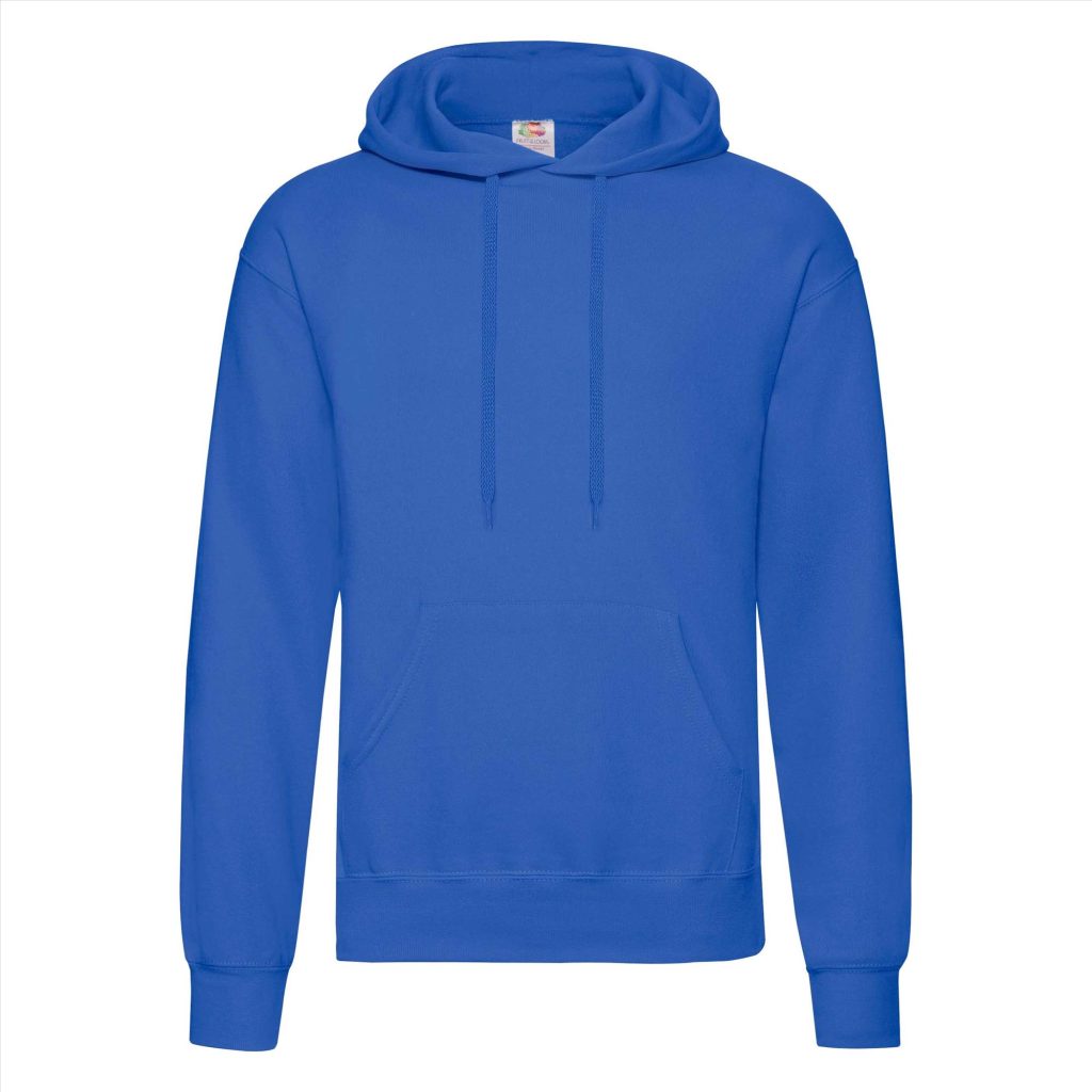 FOTL Classic Hoodie Sweater, Royal Blue, S