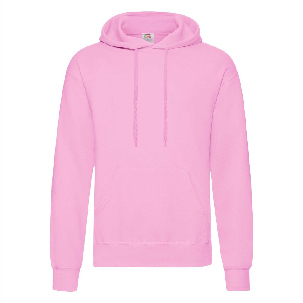 FOTL Classic Hoodie Sweater, Light Pink, S