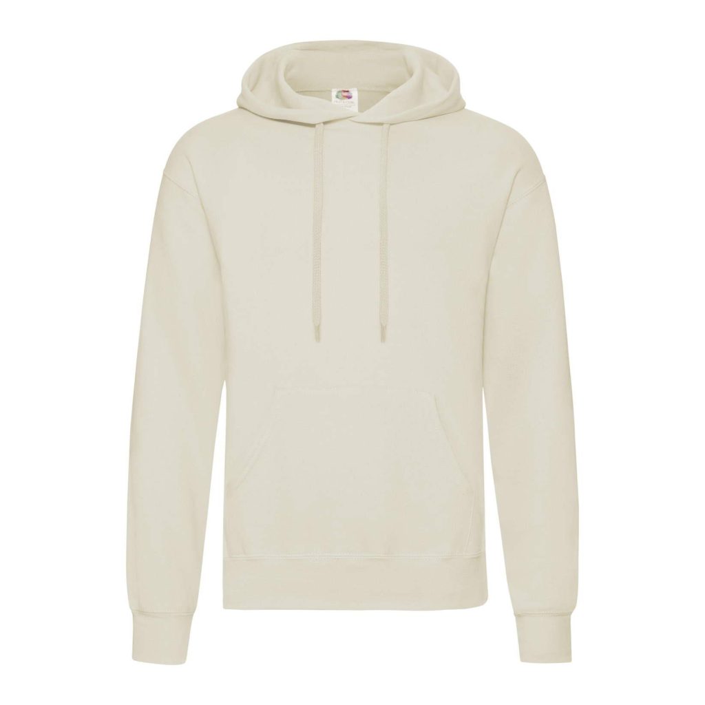 FOTL Classic Hoodie Sweater, Natural, S