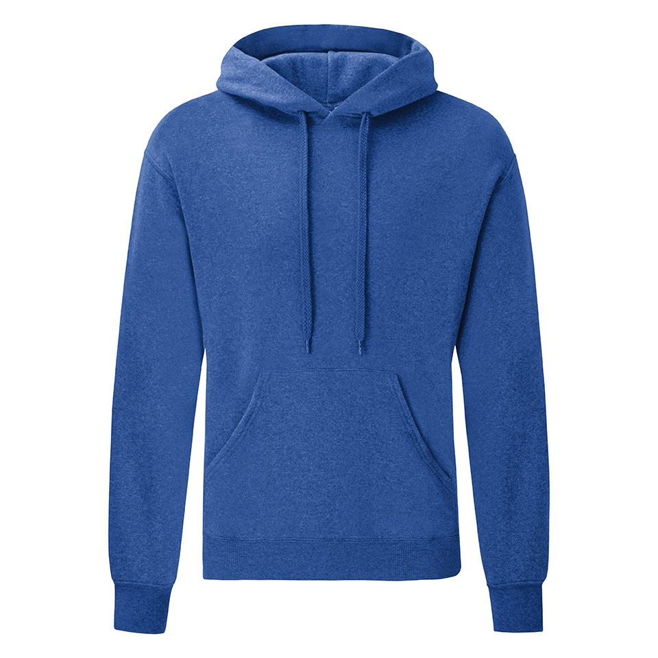 FOTL Classic Hoodie Sweater, Heather Royal, S
