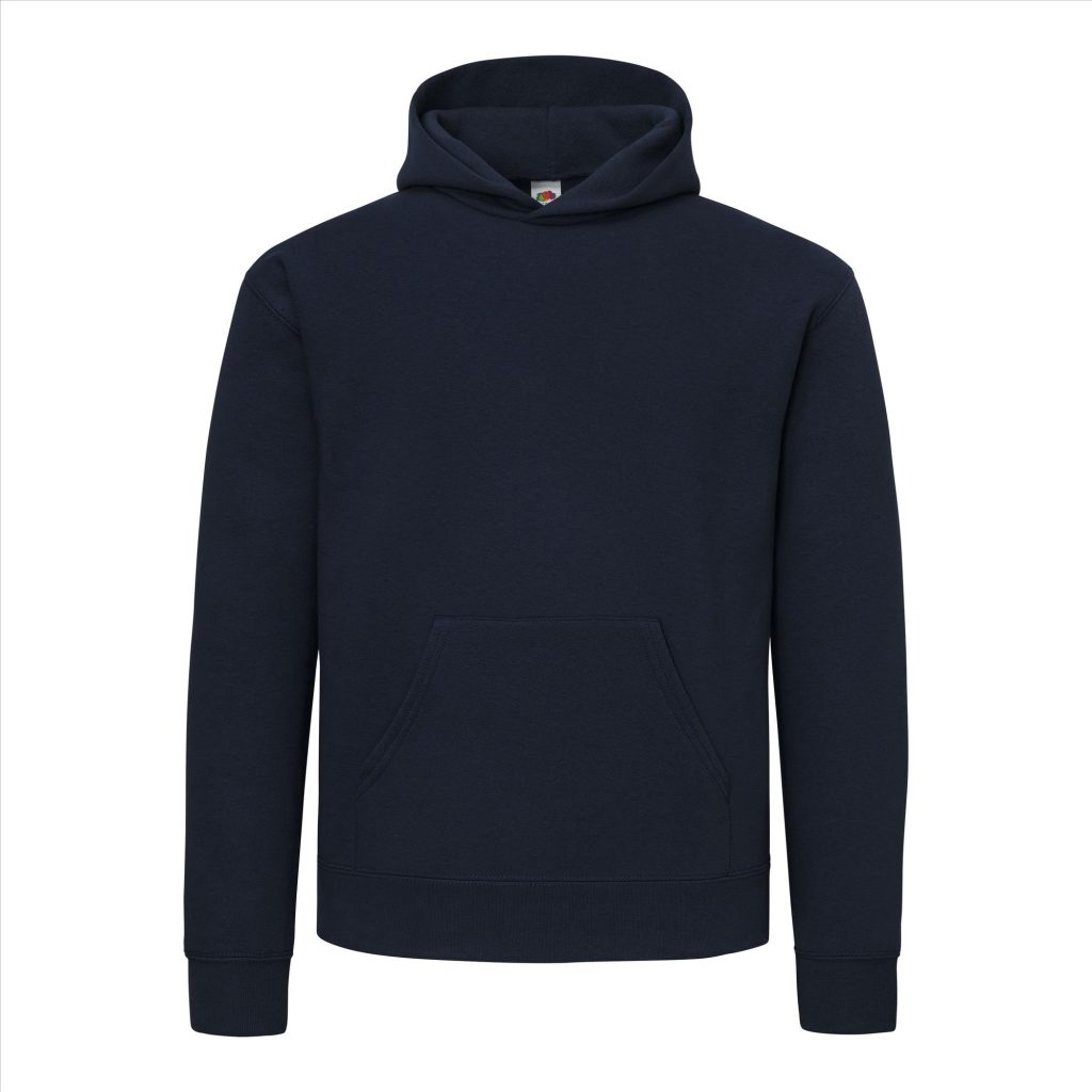 Fruit of the Loom Supercotton Hoodie Sweater, Deep Navy, M
