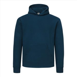 Fruit of the Loom Supercotton Hoodie Sweater, Mount. Blue , S