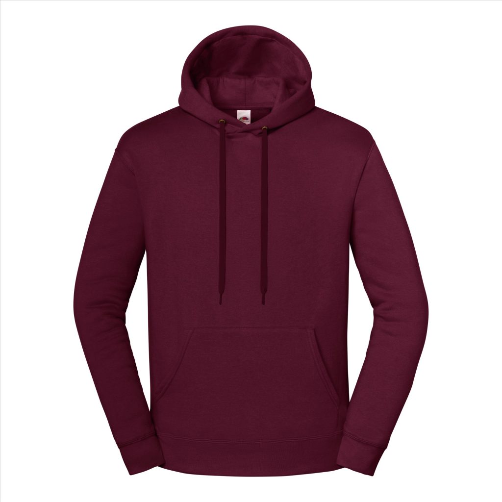 FOTL Iconic Premium Hoodie Sweater, Burgundy, S