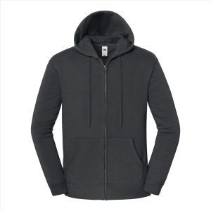 FOTL Iconic Premium Hoodie Sweater Jas, Light Graphite, S