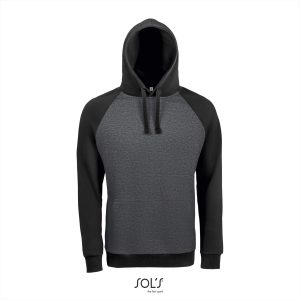 SOL'S Seattle, Charcoal Melange/Black, XS