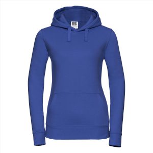 RUS Dames Authentic Hoodie Sweater, Bright Royal, XS