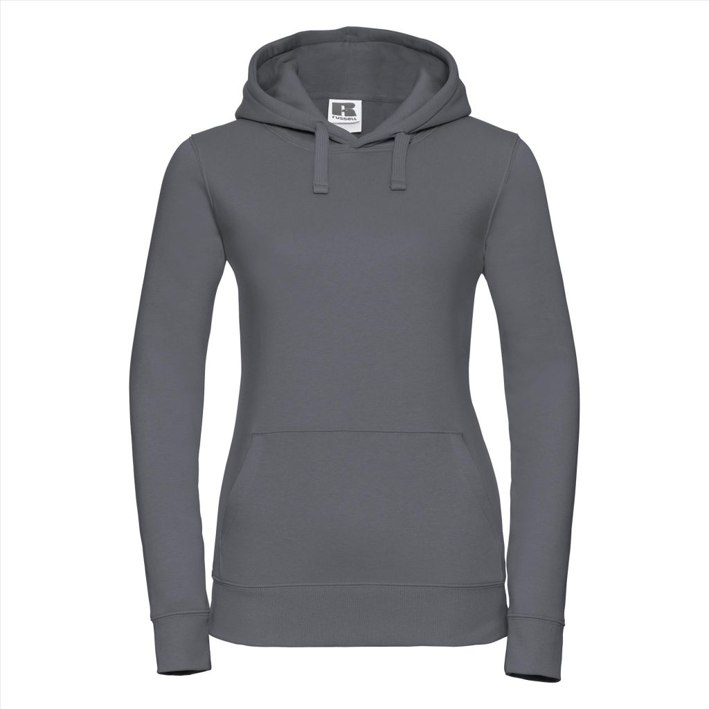 RUS Dames Authentic Hoodie Sweater, Convoy Grey, XS