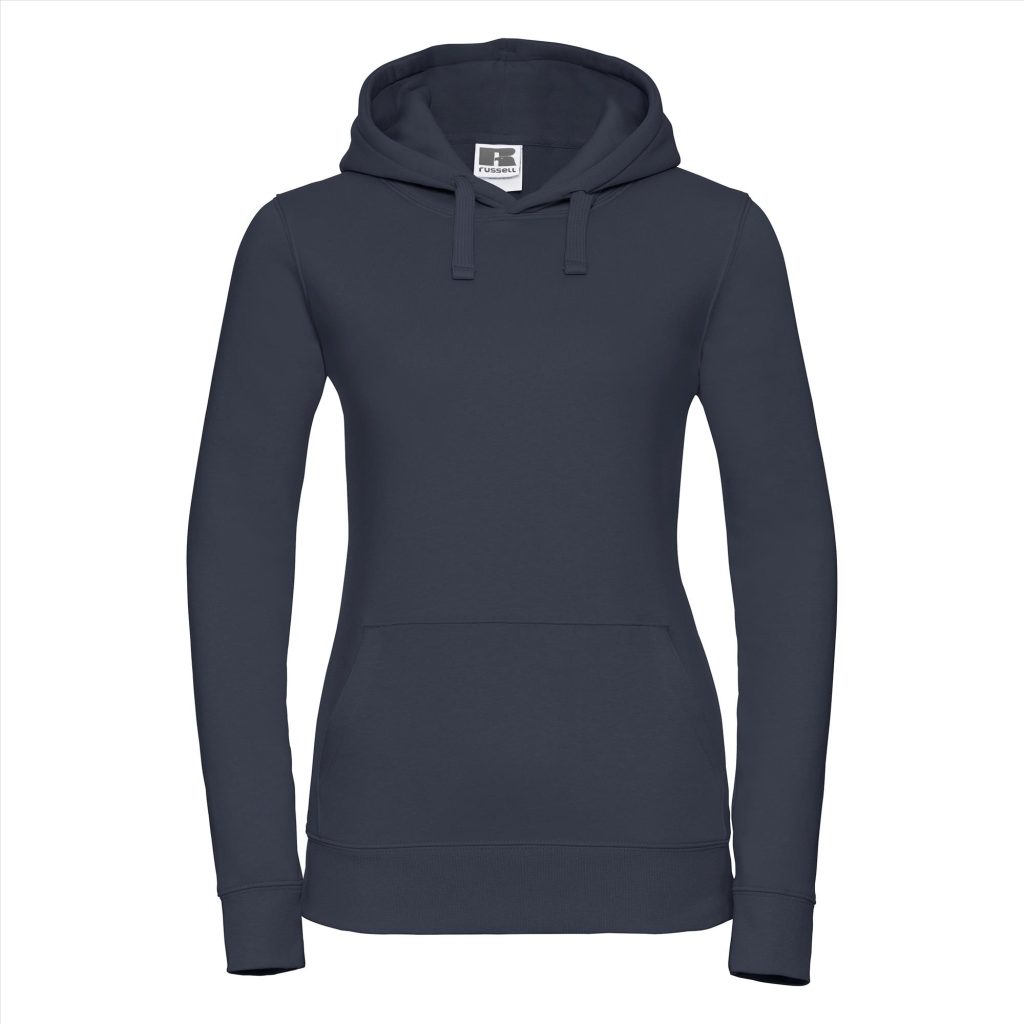 RUS Dames Authentic Hoodie Sweater, French Navy, XS